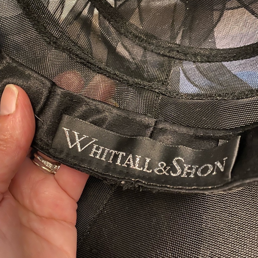 Whittall & Shon Elegant Black Women's Hat - Picture 10 of 13